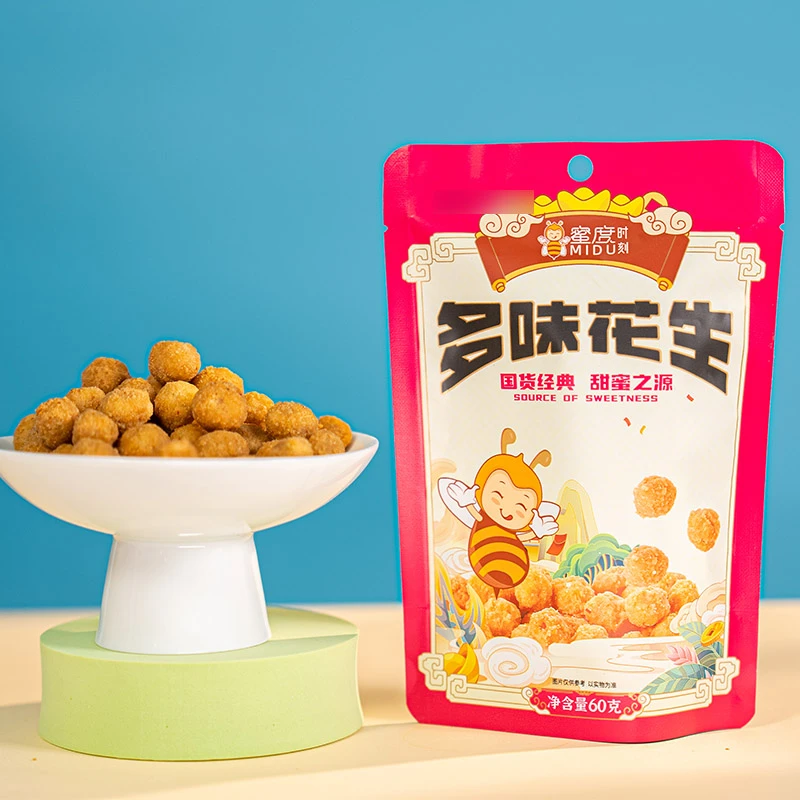 【蜜度】多味花生60g/袋   香酥酥脆香脆咸香即食开袋