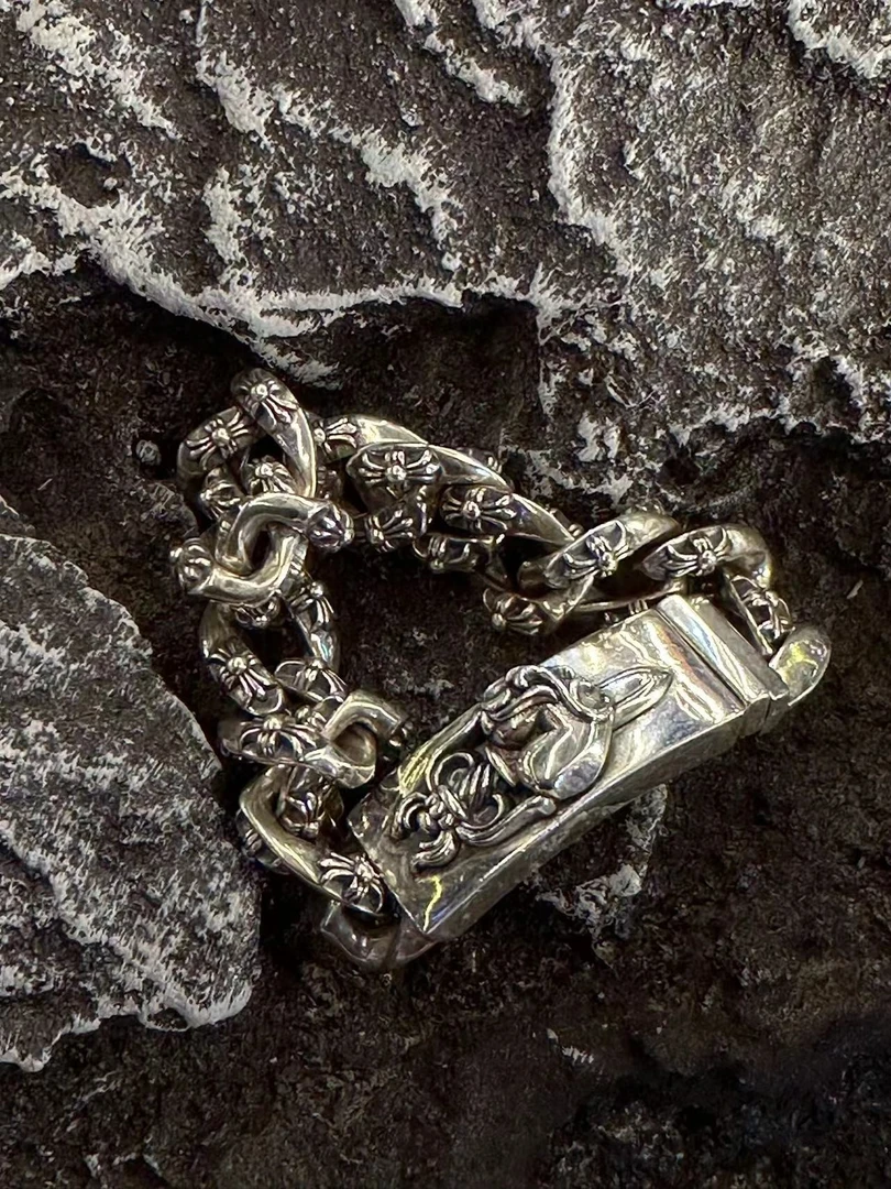 合金手链 【kk穿心短剑手链】国潮风发字嘻哈潮人街头网红手串