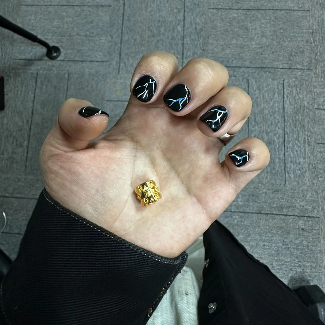 合金耳饰 【黄色尖突耳夹】时尚百搭耳环素款潮流简约潮流