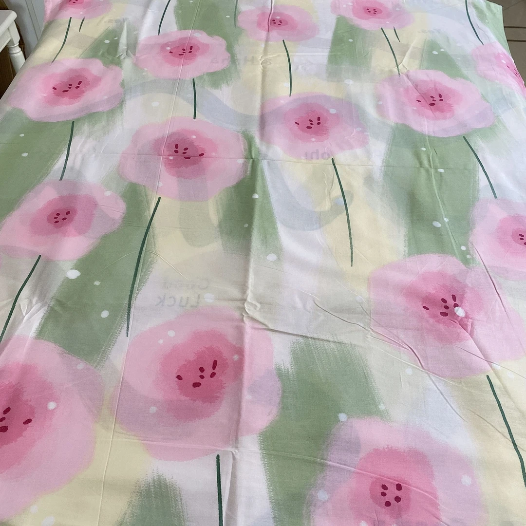 200*230cm全棉斜纹被套清新简约印花