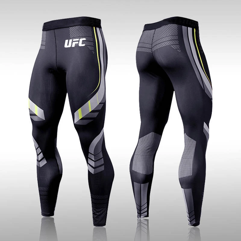 迷彩健身弹力速干运动紧身裤跑步运动篮球锻炼压缩训练透气长裤