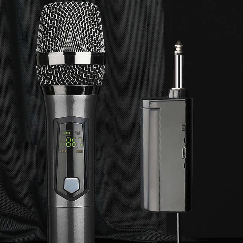 【左轮音箱专属】无线动圈专业唱歌ktv卡拉ok麦克风便携k歌方便超长
