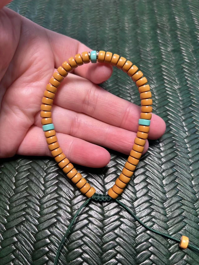 6mm精品橄榄核药片手串