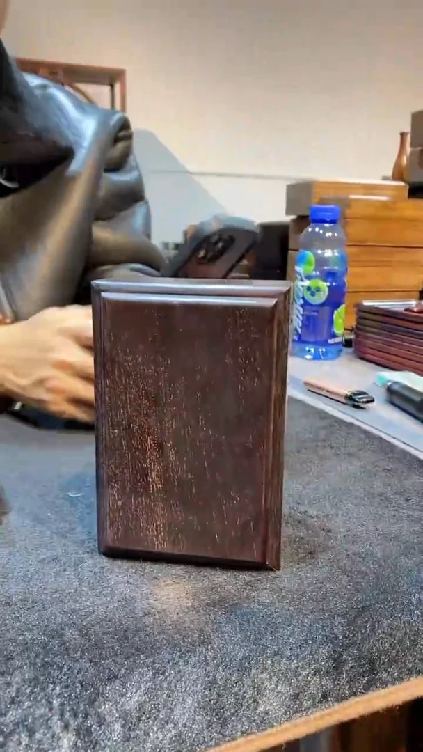 【闪购商品】木头木雕zt 抽拉盒 尺寸15*10*5微瑕
