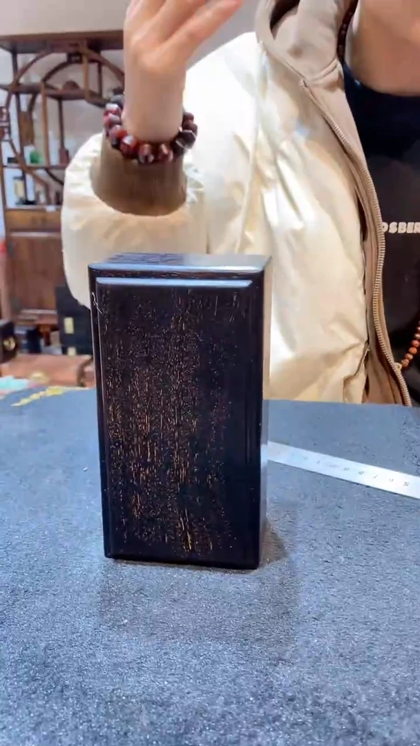 【闪购商品】木头木雕zt 抽拉盒 尺寸15*8*5.5 微瑕