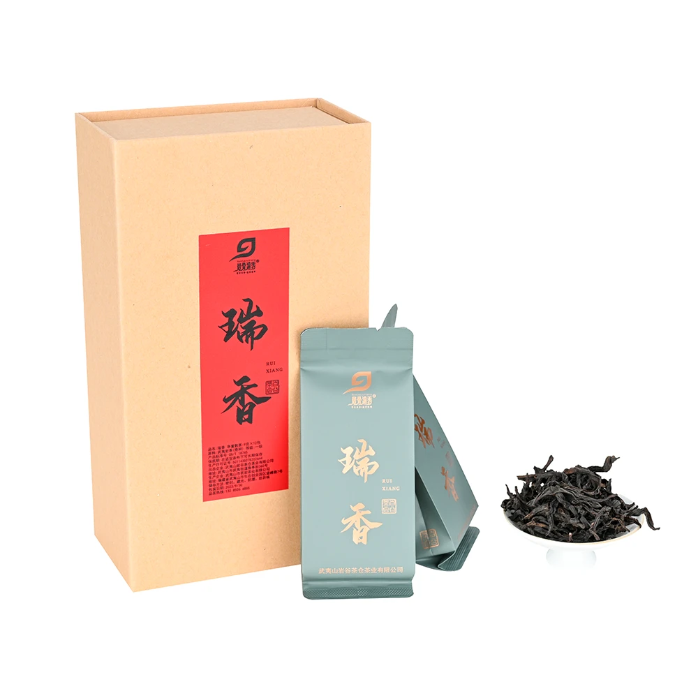瑞香2023年中火传统工艺炭焙产品武夷山岩茶乌龙茶品盒装108克