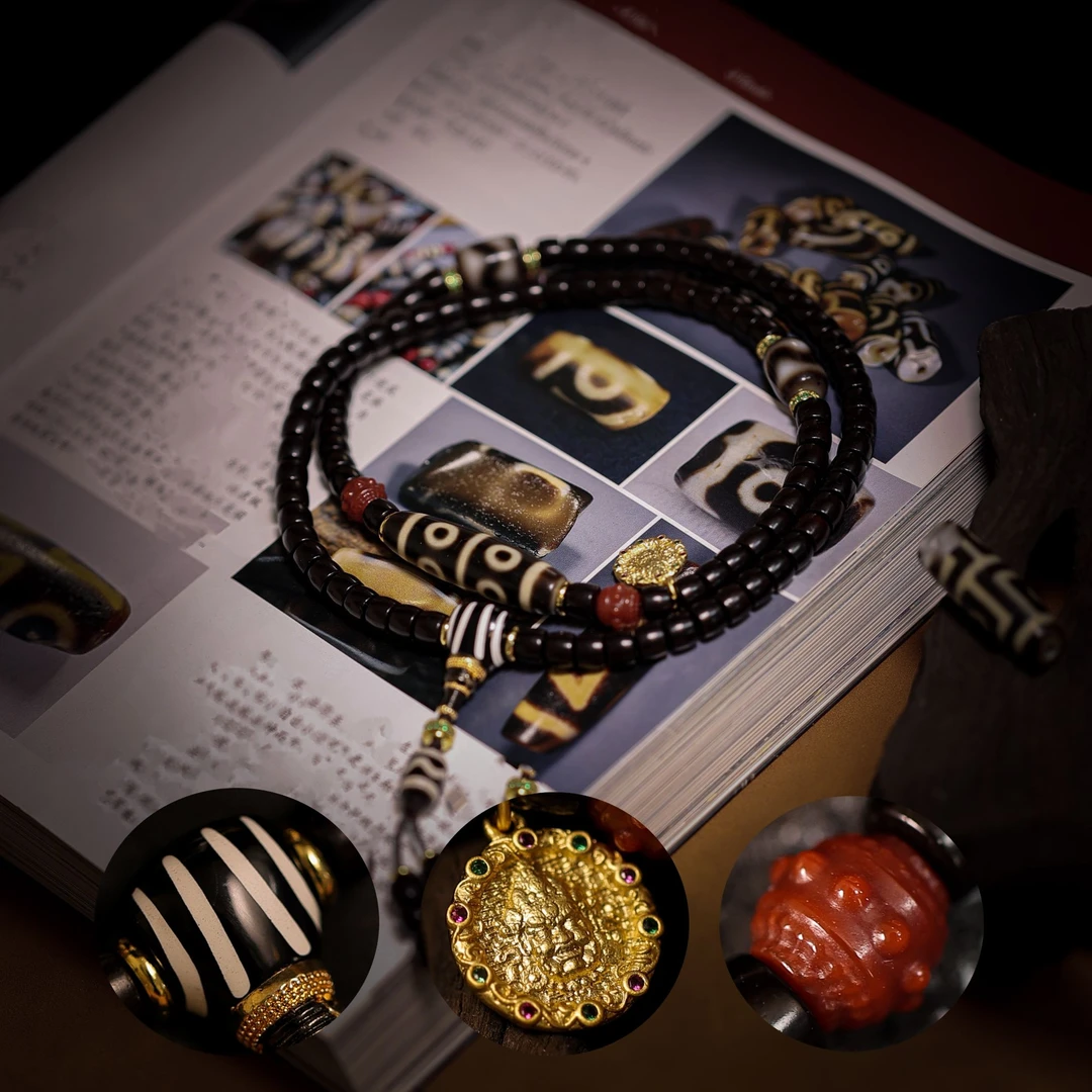 耀势原创·精工直切原色椰蒂+建成手工5A玛瑙珠 多款主珠可任选