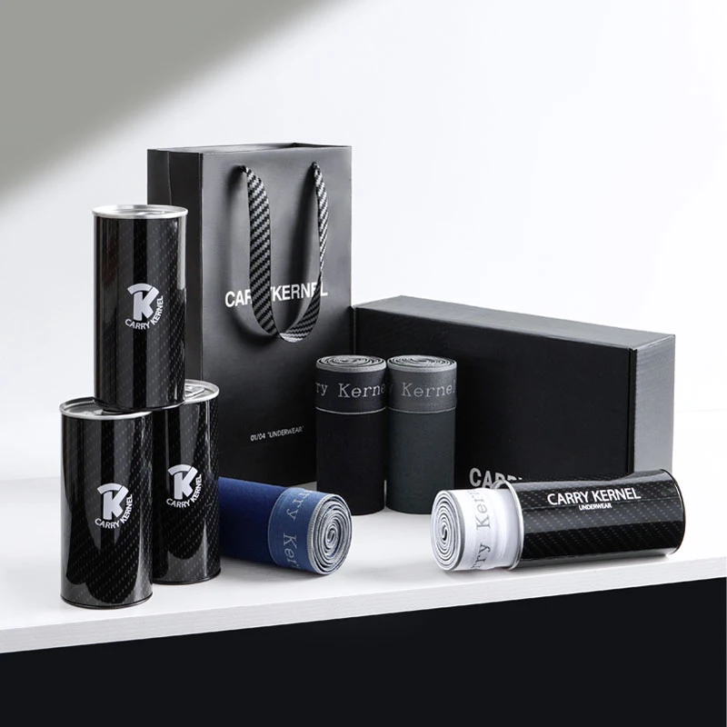 轻奢男士内裤透气男生平角短裤运动舒适四角裤宽松大码青年潮流