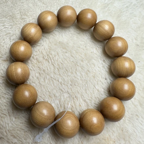 【南方嘉木】老山檀香15mm【沉水】顺纹奶香味