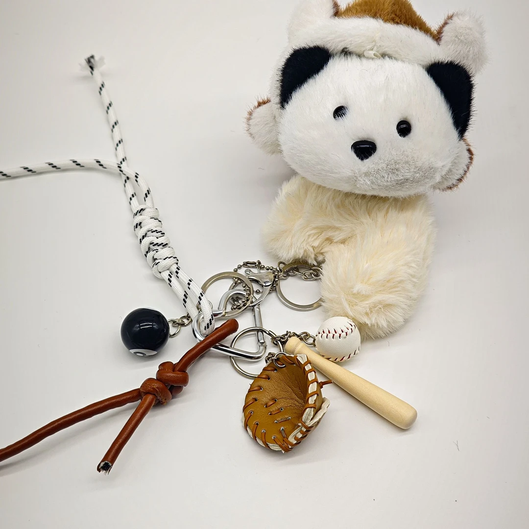 手工毛绒玩具DIY包挂