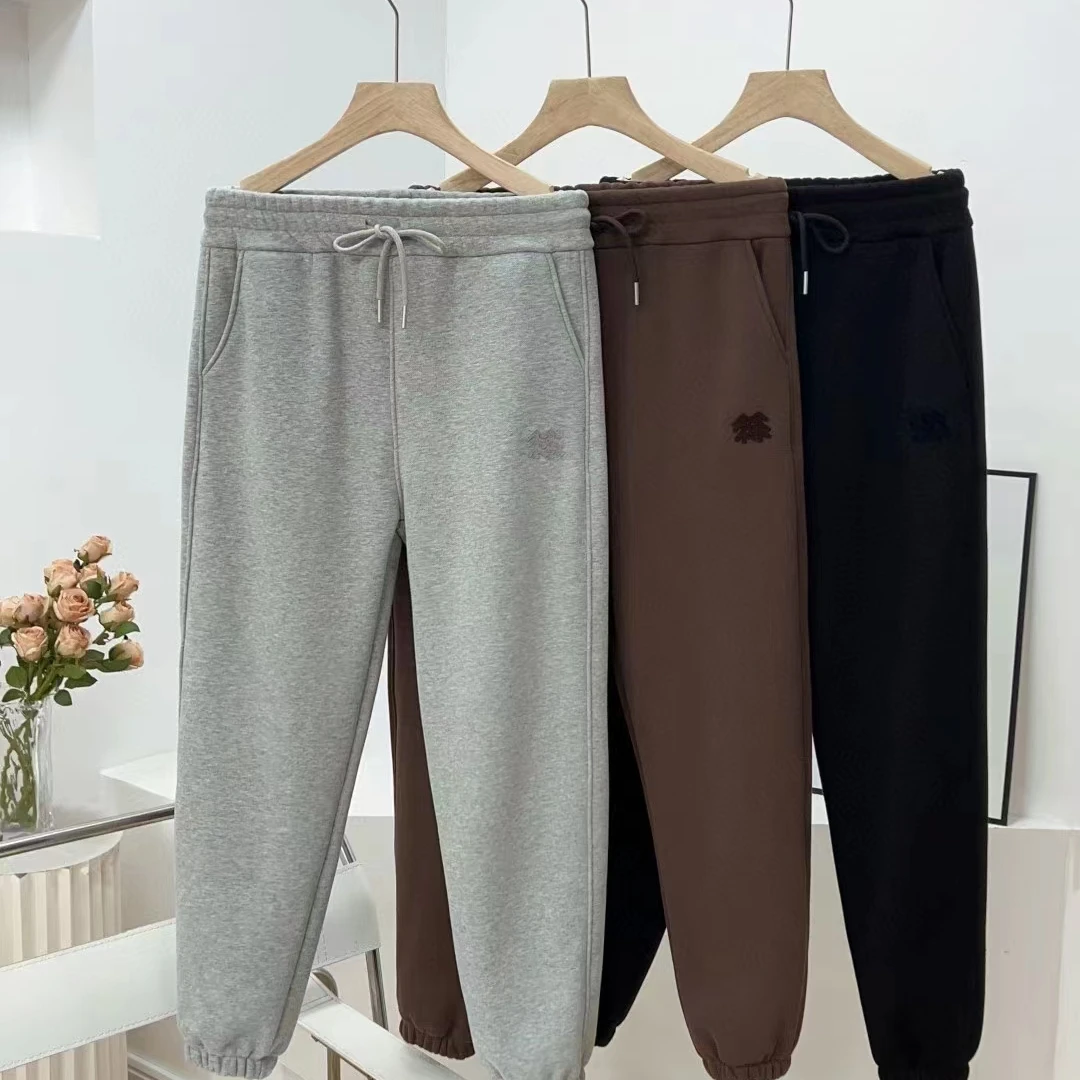 女款卫裤   宽松裤子   休闲长裤   高档加绒卫裤