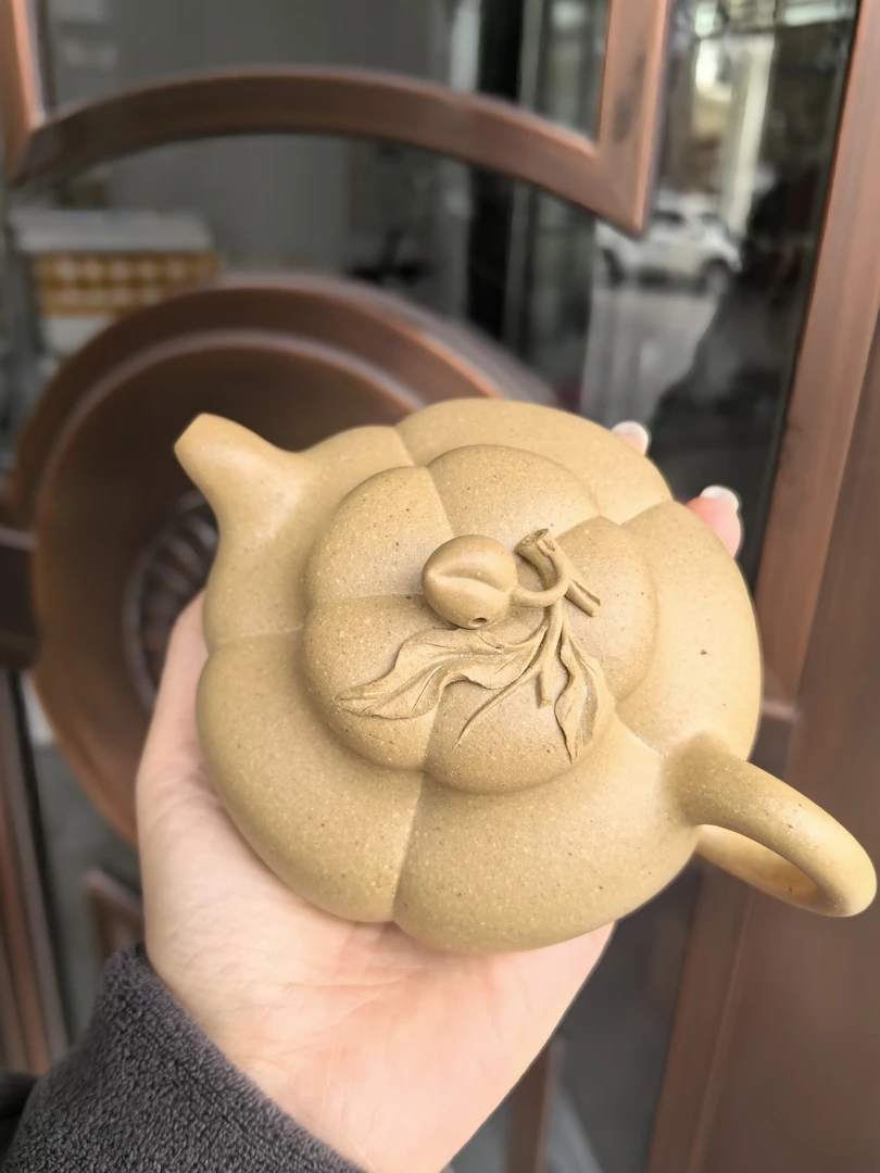 上合桃半手工泥料本绿