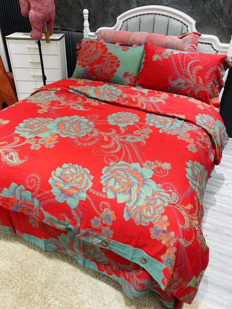 【双层纱布四件套】