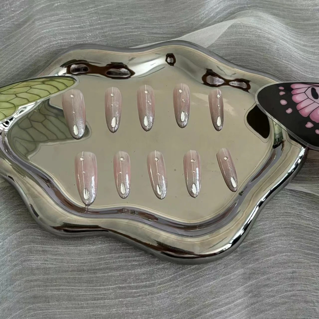 过款纯手工穿戴甲139中椭