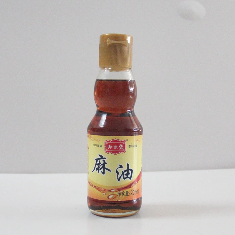知味堂麻油 纯正芝麻油225ml 江苏泰州特产