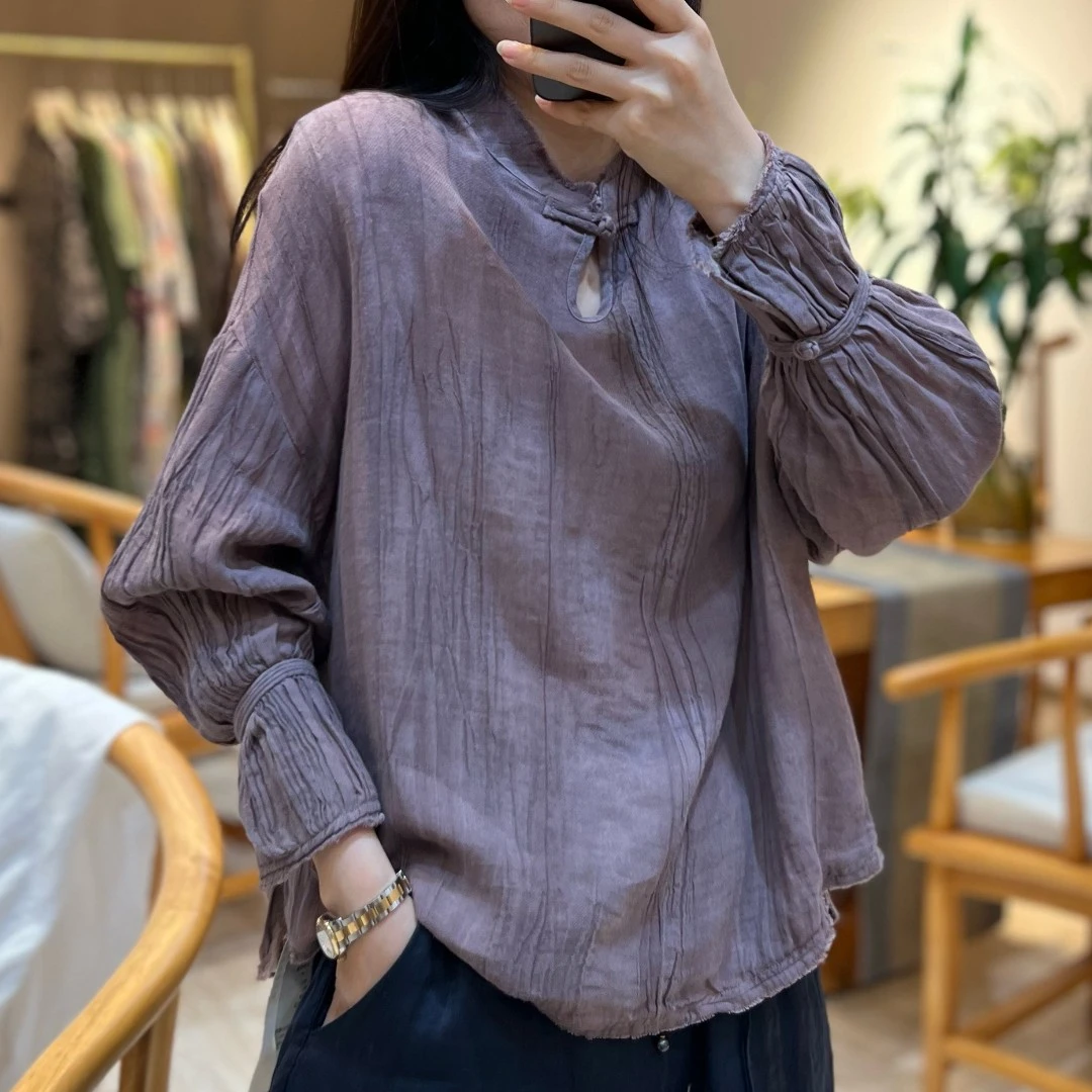 大宁女装  春季新款百搭宽松上衣时尚气质C488