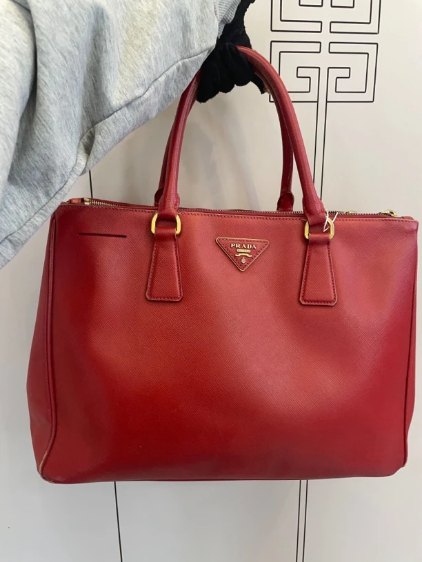 90新 Prada/普拉达 兔兔奢/普拉达杀手包手提包/241009001-10