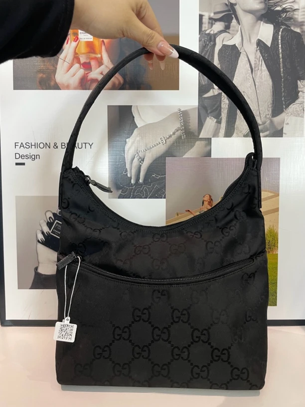 95新 GUCCI/古驰 兔兔奢/古驰腋下包/240626122