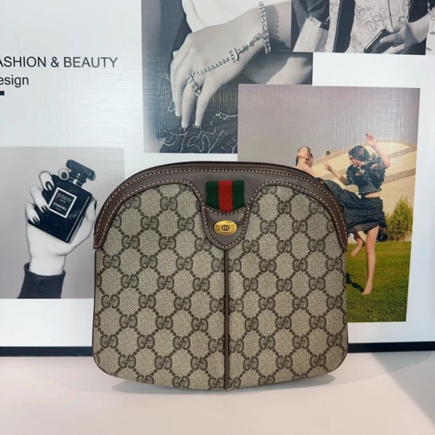 95新 GUCCI/古驰 兔兔奢 G专属/古驰苹果斜挎包/240518048