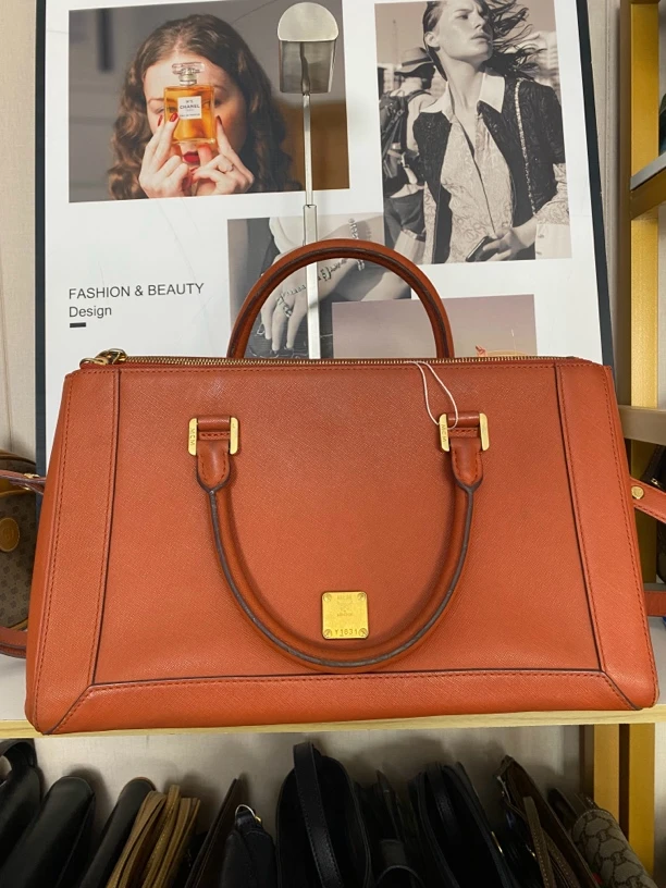 90新 MCM 兔兔奢G专属/MCM手提包/241009005