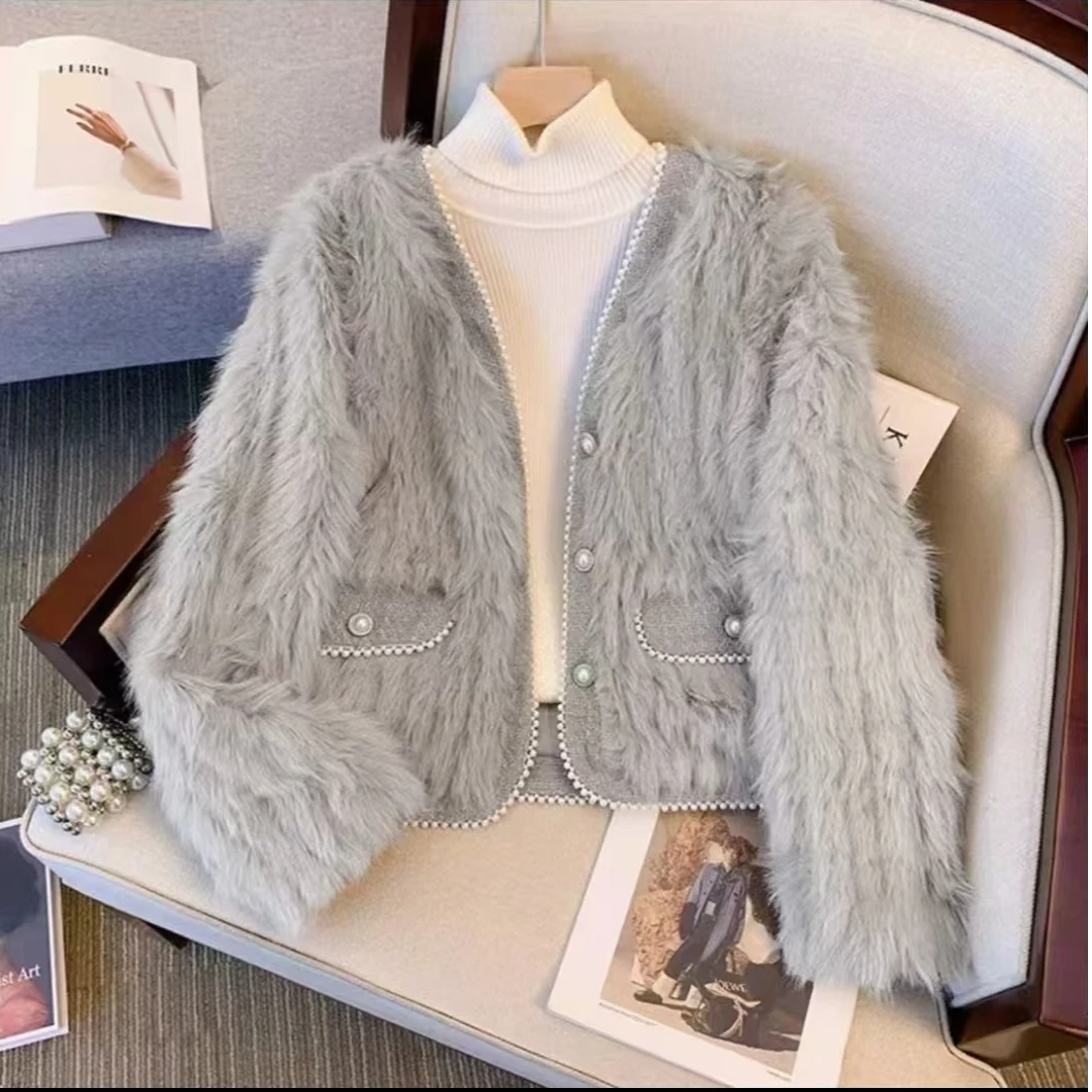 （衣长约53）名媛风冬季时尚气质女神外套1117