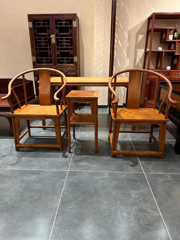 缅花一木一器经典素圈椅