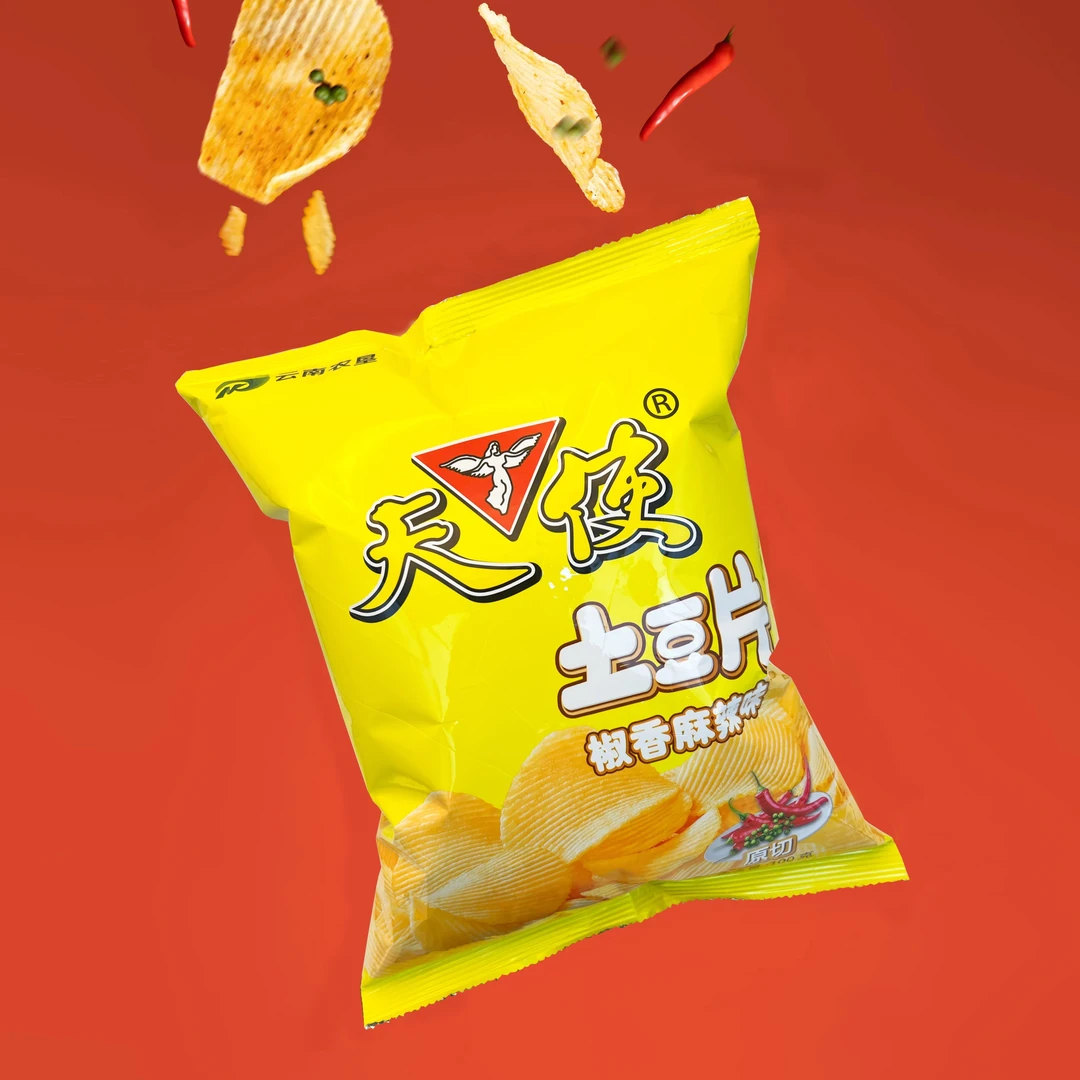 618云南老字号天使土豆片【儿时的回忆】50g*10袋高原鲜切酥脆爽