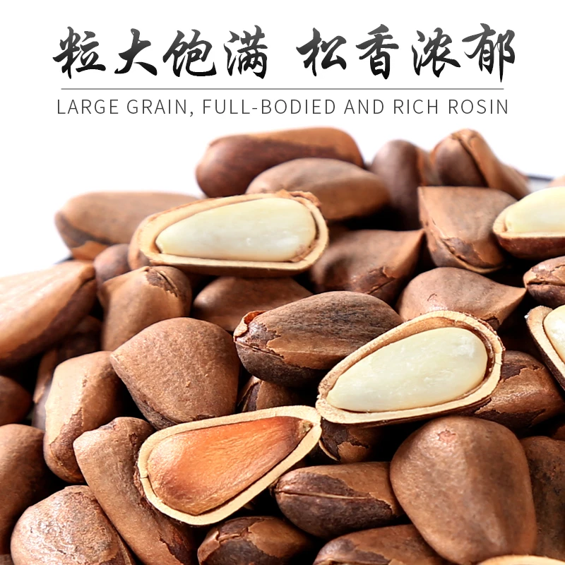 （闭口生籽）黑龙江伊春小兴安岭野生红松籽