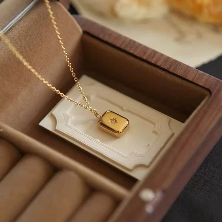 钛钢项链 【维维】十方 简约项链WW 8877