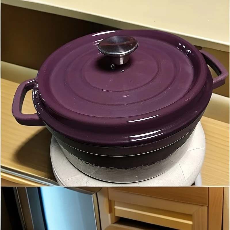 经典炖锅24口径珐琅锅焖炖锅