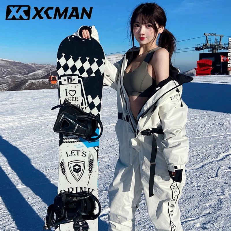 XCMAN战神5.0全域滑雪板单板套装圆头碳纤维全域全能小黑板滑雪板