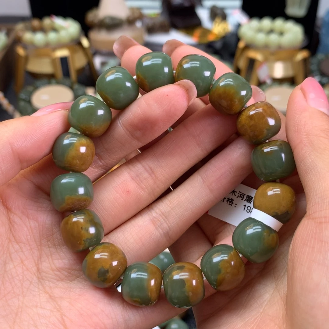 和田玉手链未镶嵌