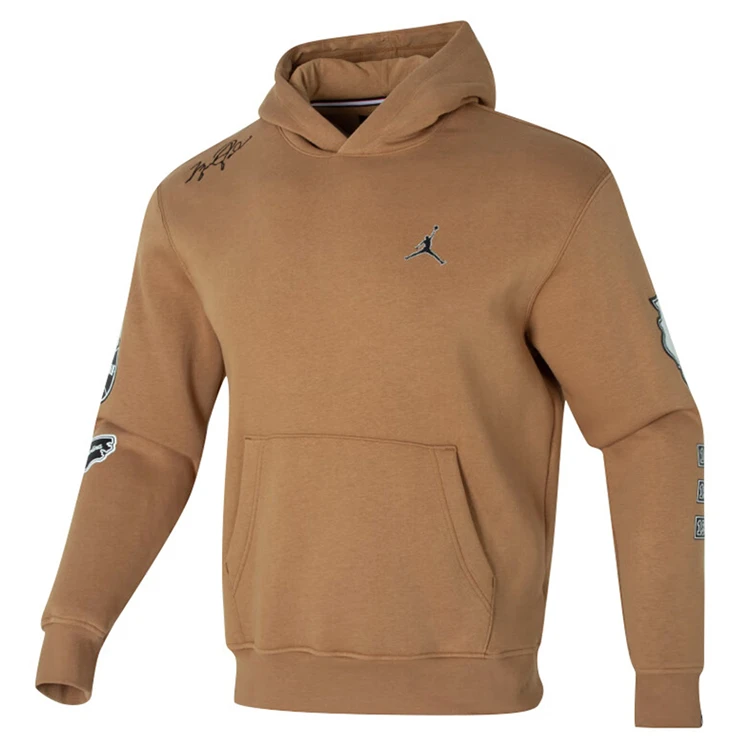 NIKE/耐克正版男女款深棕色运动休闲套头卫衣FN4617-231