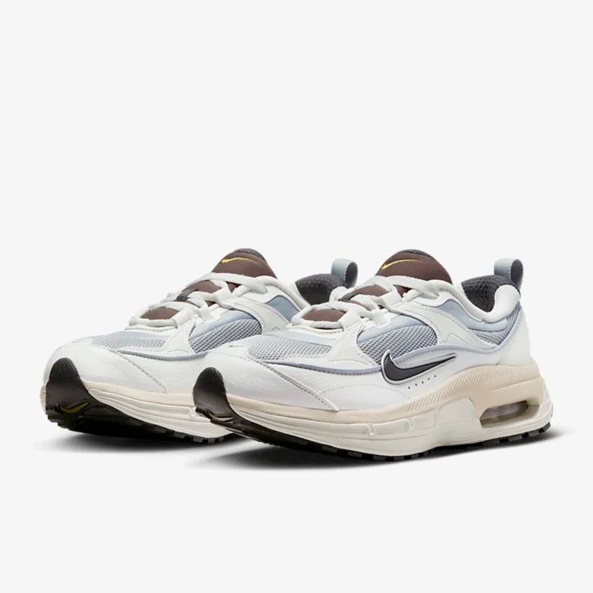 NIKE/耐克正版女鞋Max BLiss气垫白棕休闲跑步鞋DZ4707-001