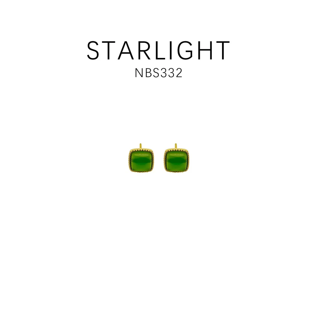 铜合金耳饰 经典款优雅时尚气质百搭耳饰~NBS332