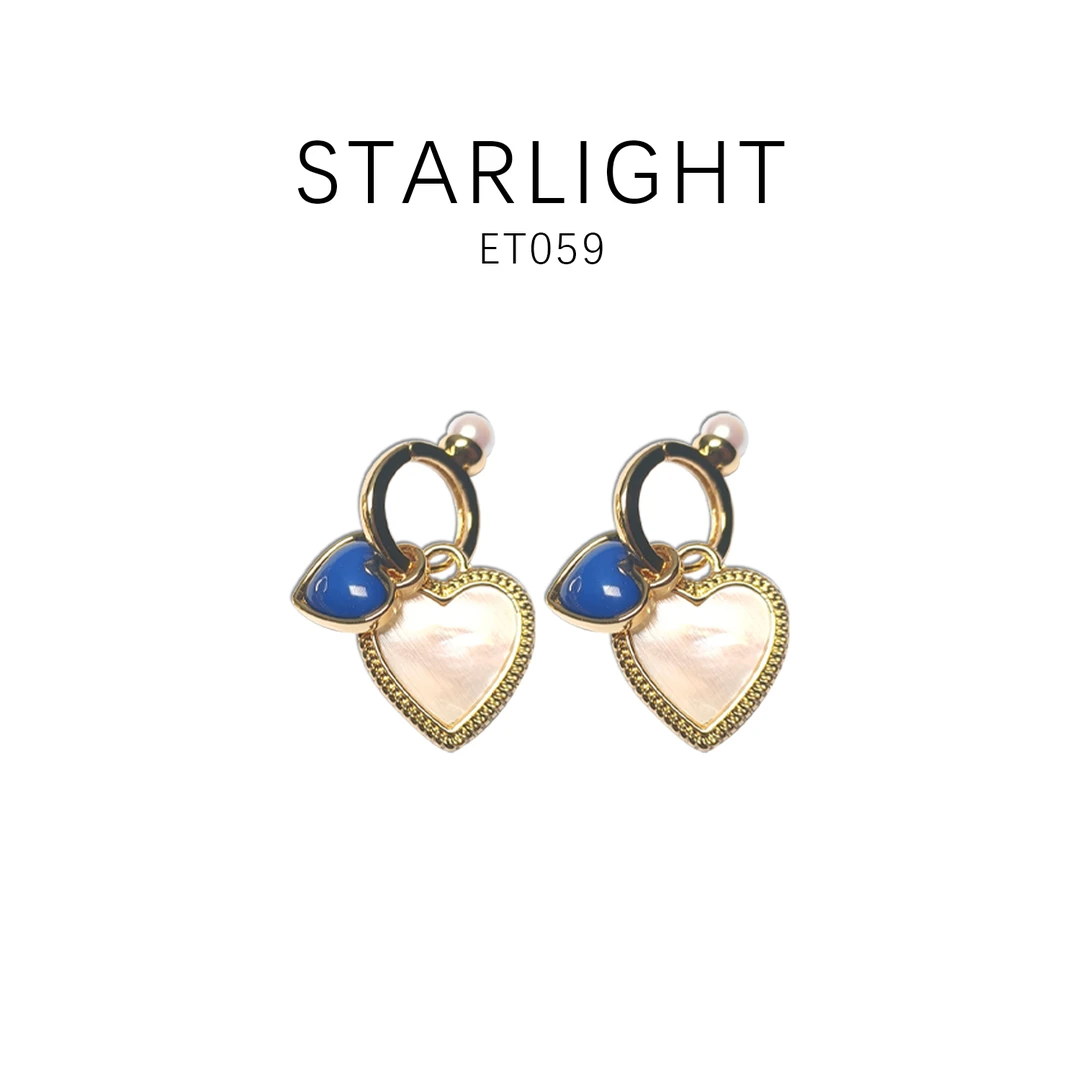 铜合金耳饰 耳饰 经典款优雅时尚百搭耳饰～ET059