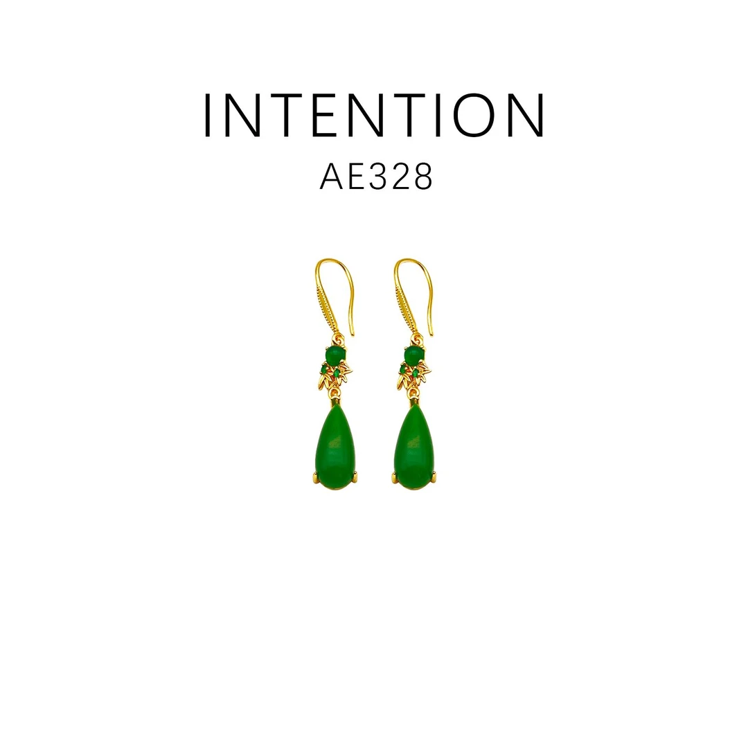 耳饰 中古风设计款气质百搭耳饰~AE328