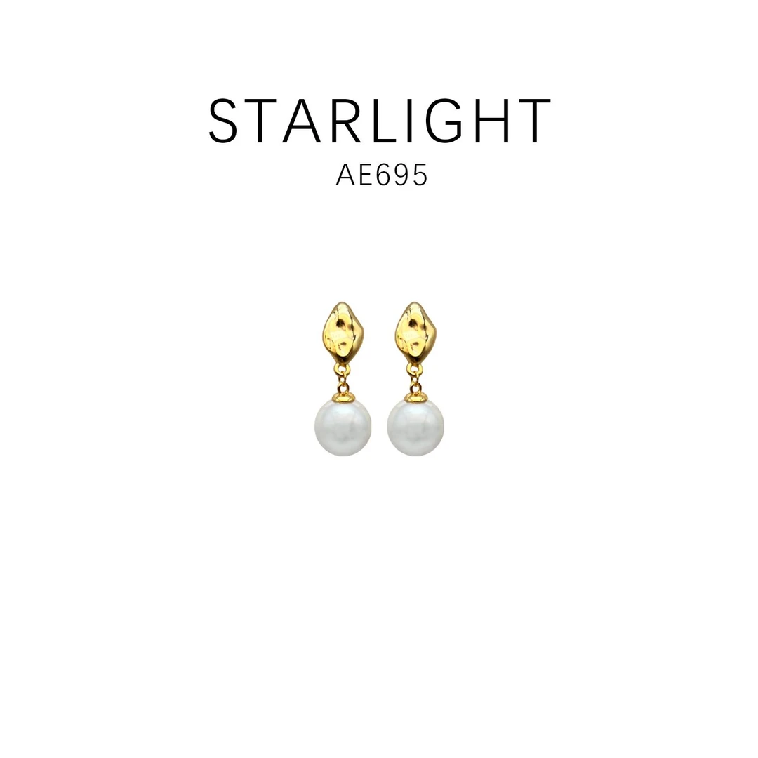 铜合金耳饰 时尚经典简约气质百搭优雅耳饰~AE695