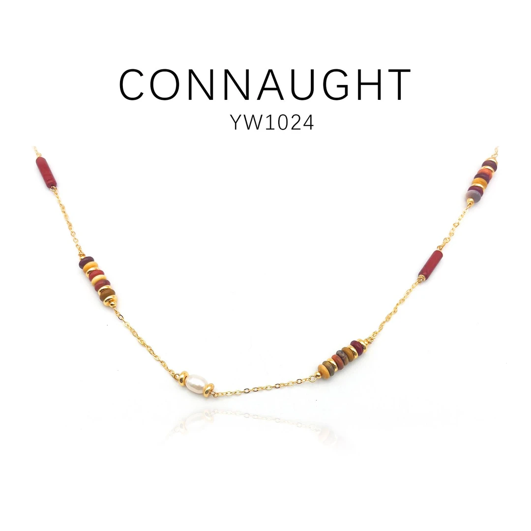 铜合金项链 设计款优雅时尚轻奢百搭项链~YW1024