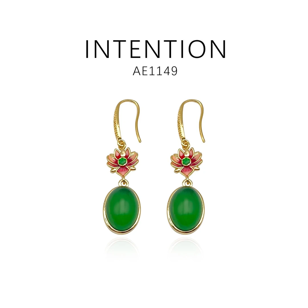 铜合金耳饰 设计师高级时尚气质百搭耳饰~AE1149