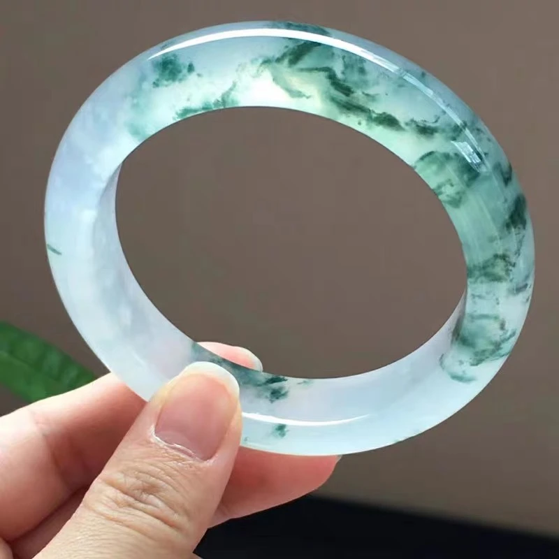 非金属仿水晶手镯 手镯一物一拍美人镯正圈贵妃古风圆镯样式百搭