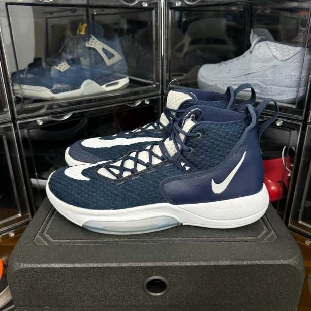 47码 Nike zoom rise 白蓝tb 95新 无原盒 无瑕疵 磨损不大