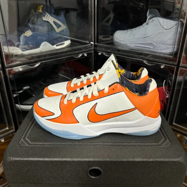 壹 44码 Nike 科比5 湖人 布克定制 全新原盒 无瑕疵 细节满满