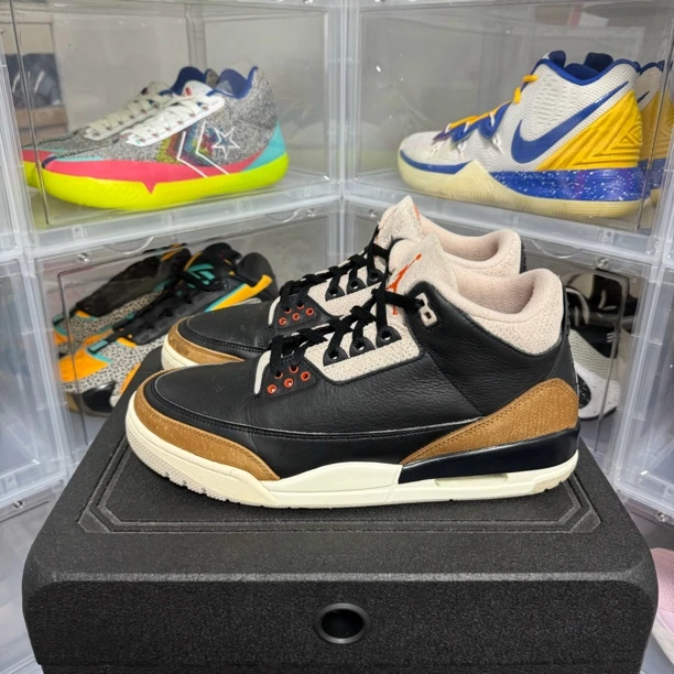 壹 45码 Air Jordan 3 aj3 cement 灰水泥 大象 95新 无原盒
