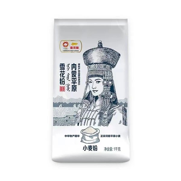 金龙鱼河套平原雪花粉 1kg