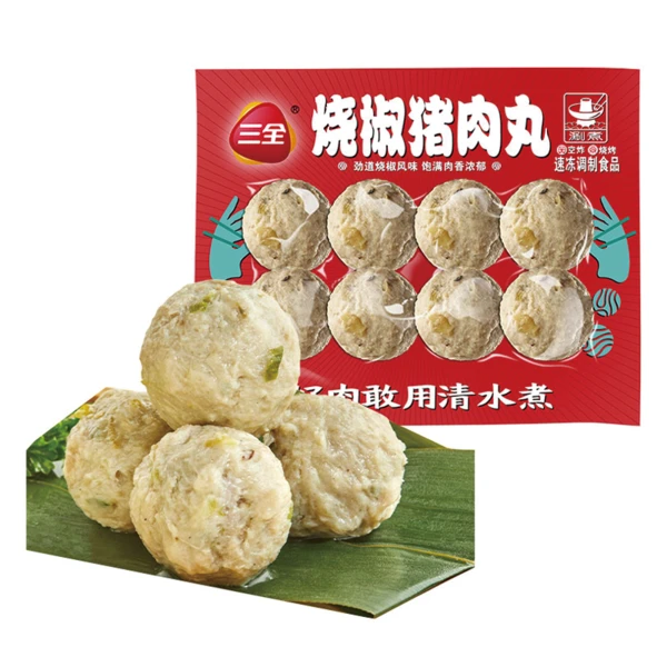 三全烧椒猪肉丸 160g
