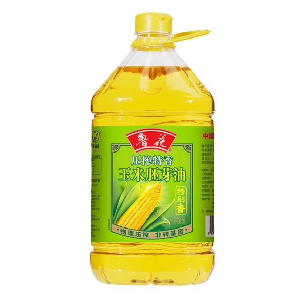 鲁花压榨特香玉米胚芽油 5L