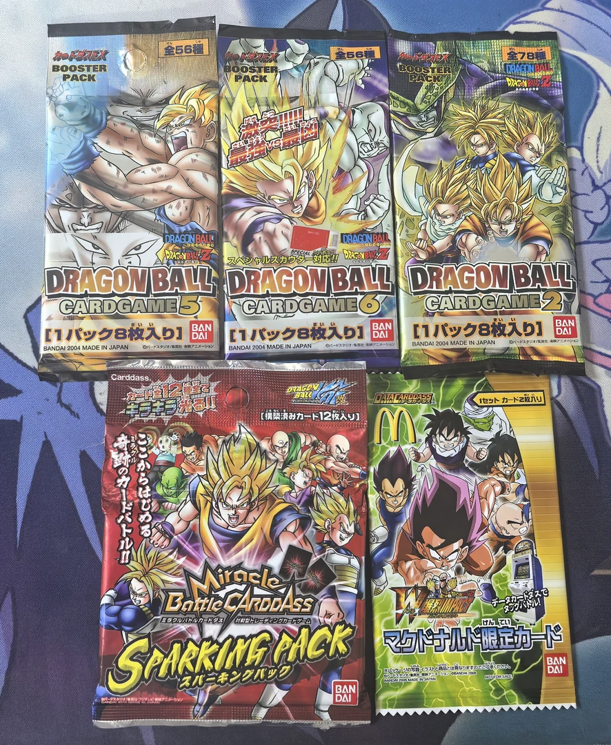 龙珠各种卡包  日版(默认代拆)