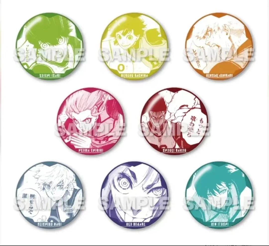 蓝色监狱 铁人吧唧【盲盒商品 默认代拆】