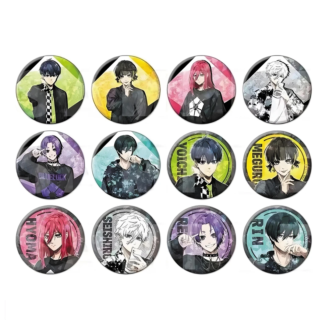 蓝色监狱 亚文化时尚系列吧唧【盲盒商品 默认待拆】
